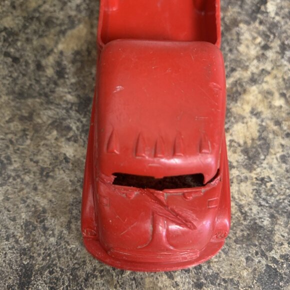 Vintage Plastic Toy Pickup Truck Body – Unmarked – Red – Project / Parts - Picture 10 of 16
